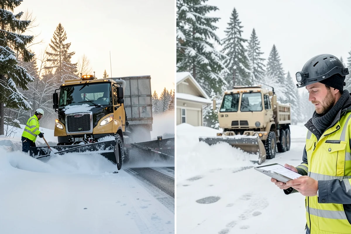 Liquid Salt Spraying in Sedro-Woolley, Skagit County, WA - Determine whether spraying serves as pretreatment or ice knockdown
