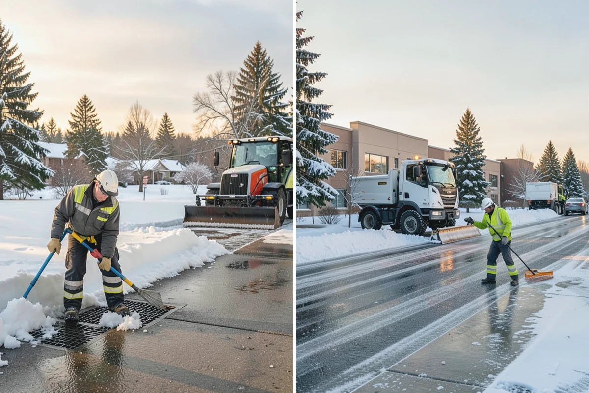 Liquid Salt Spraying in Sumner, Pierce County, WA - Determine whether spraying serves as pretreatment or ice knockdown