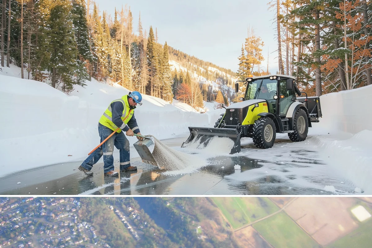 Loader Snow Relocation in Algona, King County, WA - Loader snow relocation is most valuable after major storms when large commercial sites accumulate more snow than smaller...