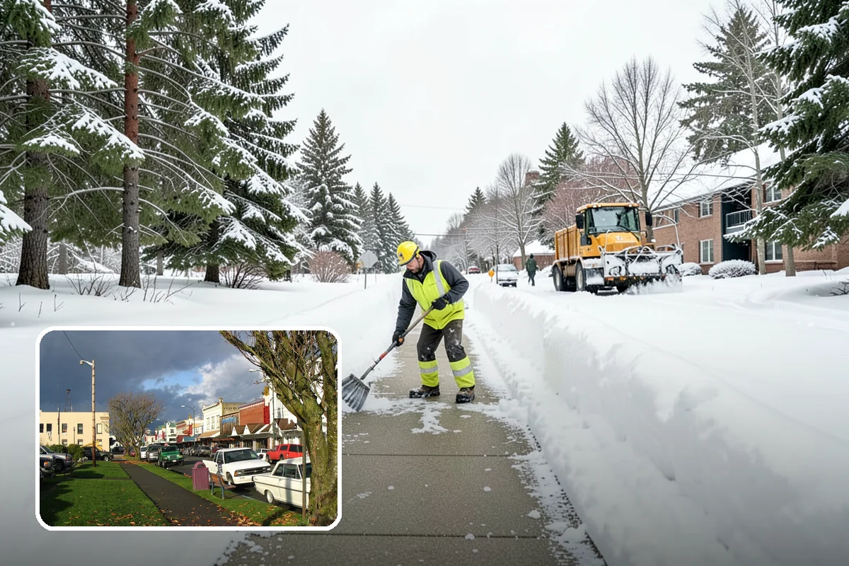 Loader Snow Relocation in Arlington, Snohomish County, WA - Moves large snow volumes far faster than trucks