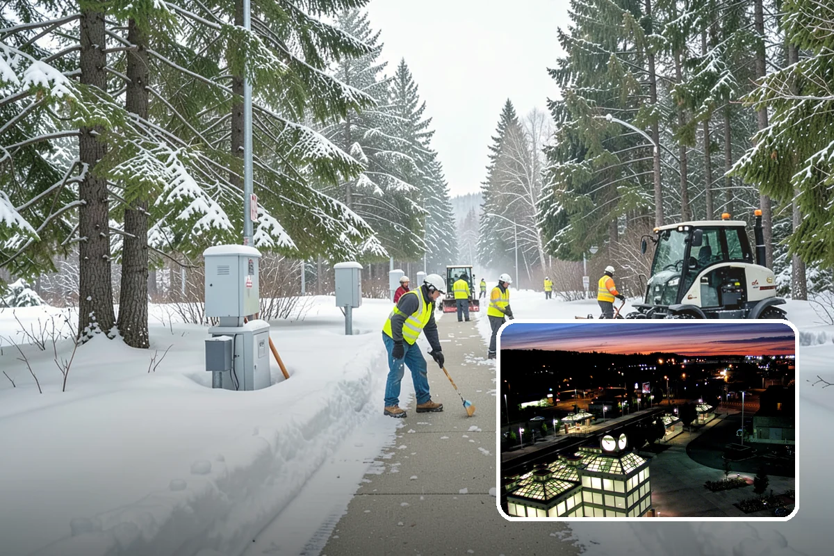 Loader Snow Relocation in Auburn, King County, WA - Moves large snow volumes far faster than trucks