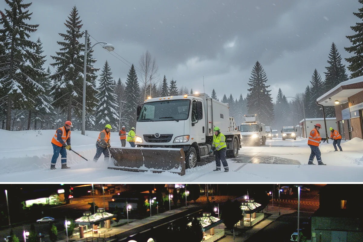 Loader Snow Relocation in Auburn, King County, WA - Loader snow relocation is most valuable after major storms when large commercial sites accumulate more snow than smaller...