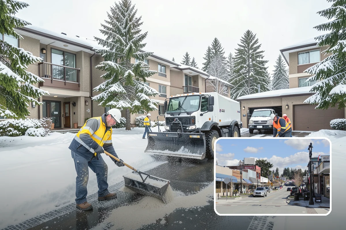 Loader Snow Relocation in Bothell, King County, WA - Moves large snow volumes far faster than trucks