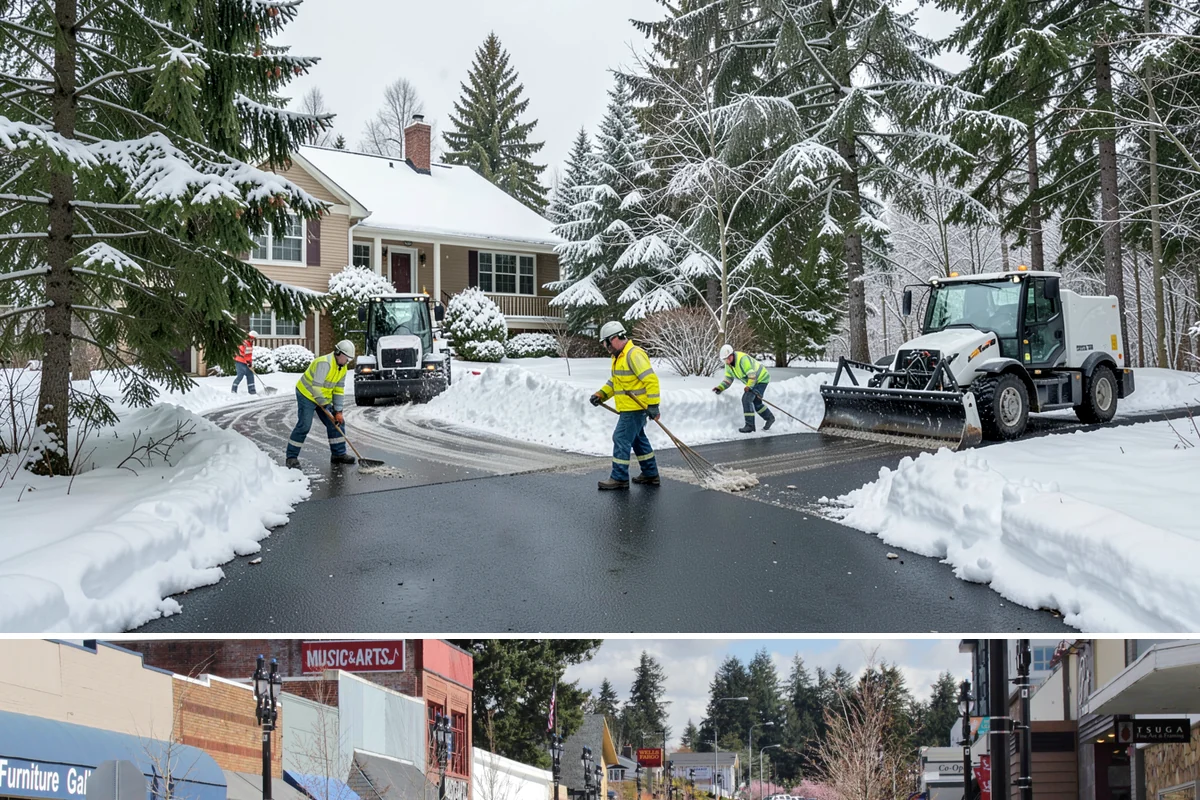 Loader Snow Relocation in Bothell, King County, WA - Loader snow relocation is most valuable after major storms when large commercial sites accumulate more snow than smaller...
