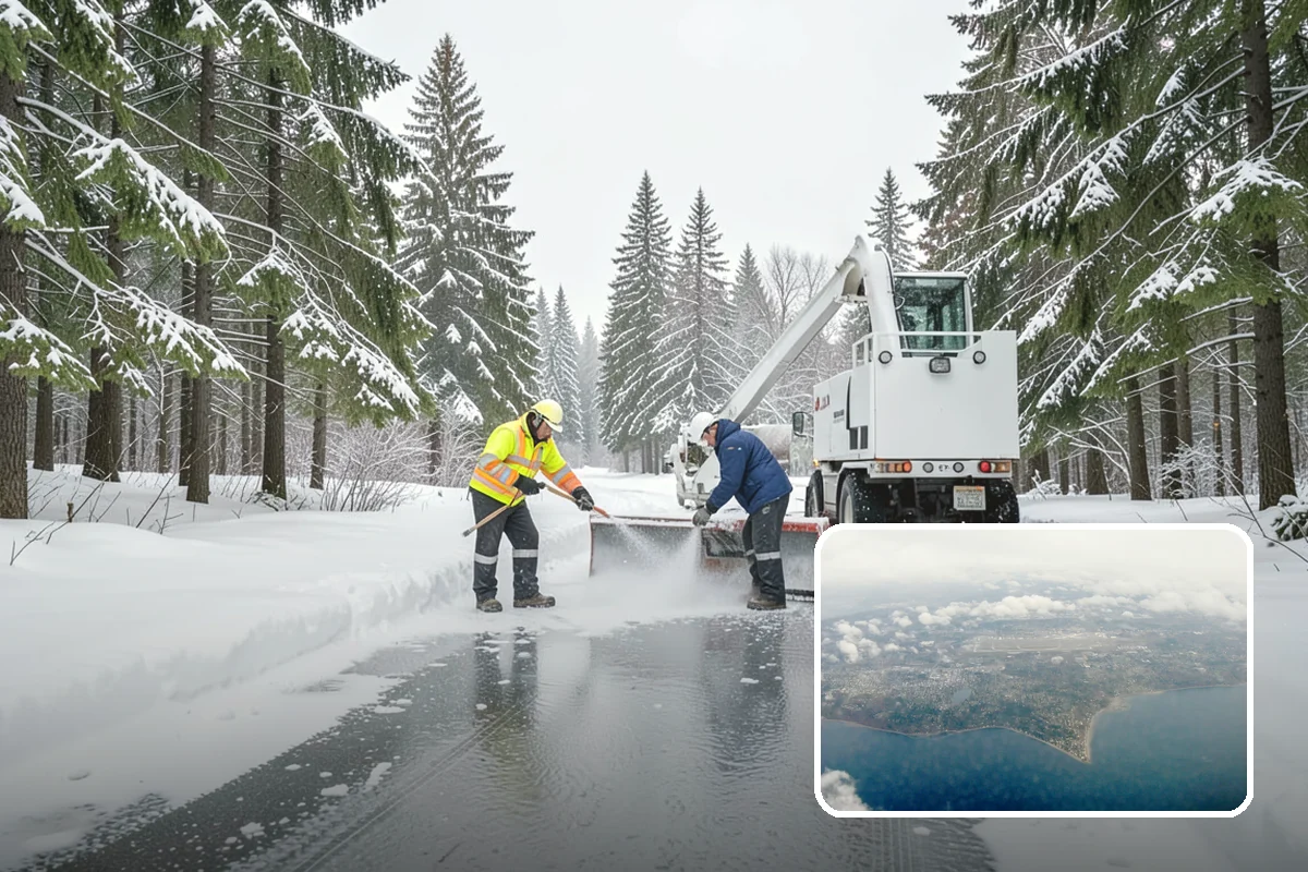 Loader Snow Relocation in Burien, King County, WA - Moves large snow volumes far faster than trucks