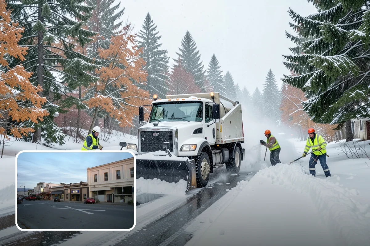 Loader Snow Relocation in Burlington, Skagit County, WA - Moves large snow volumes far faster than trucks