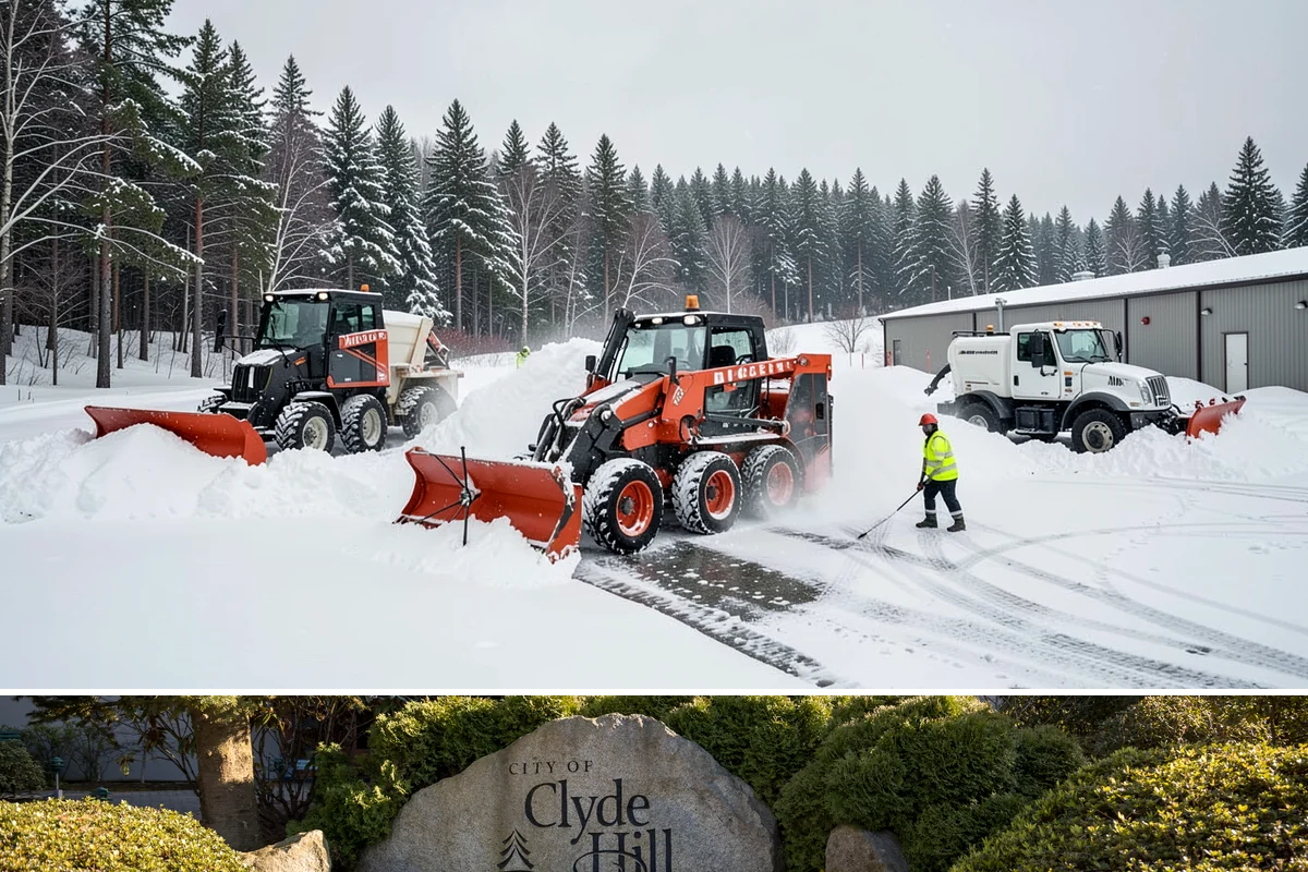 Loader Snow Relocation in Clyde Hill, King County, WA - Loader snow relocation is most valuable after major storms when large commercial sites accumulate more snow than smaller...