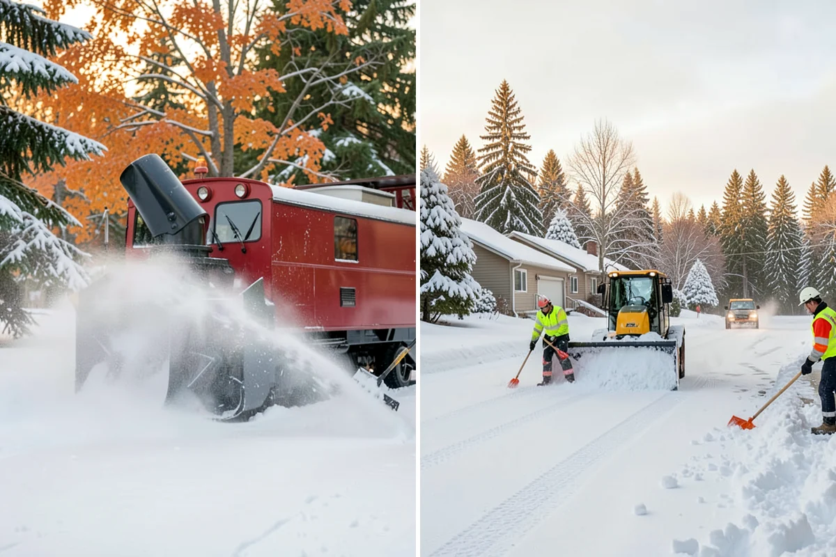 Loader Snow Relocation in Concrete, Skagit County, WA - Assess site volume and relocation targets