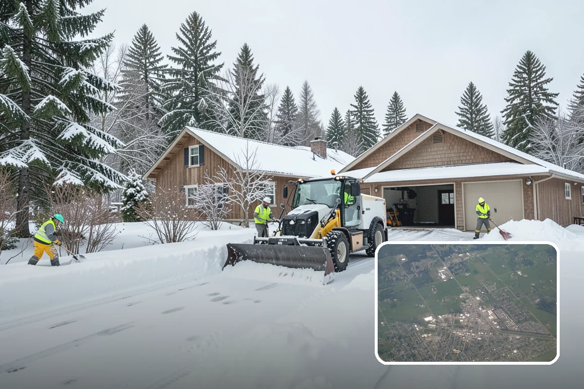 Loader Snow Relocation in Enumclaw, King County, WA - Moves large snow volumes far faster than trucks