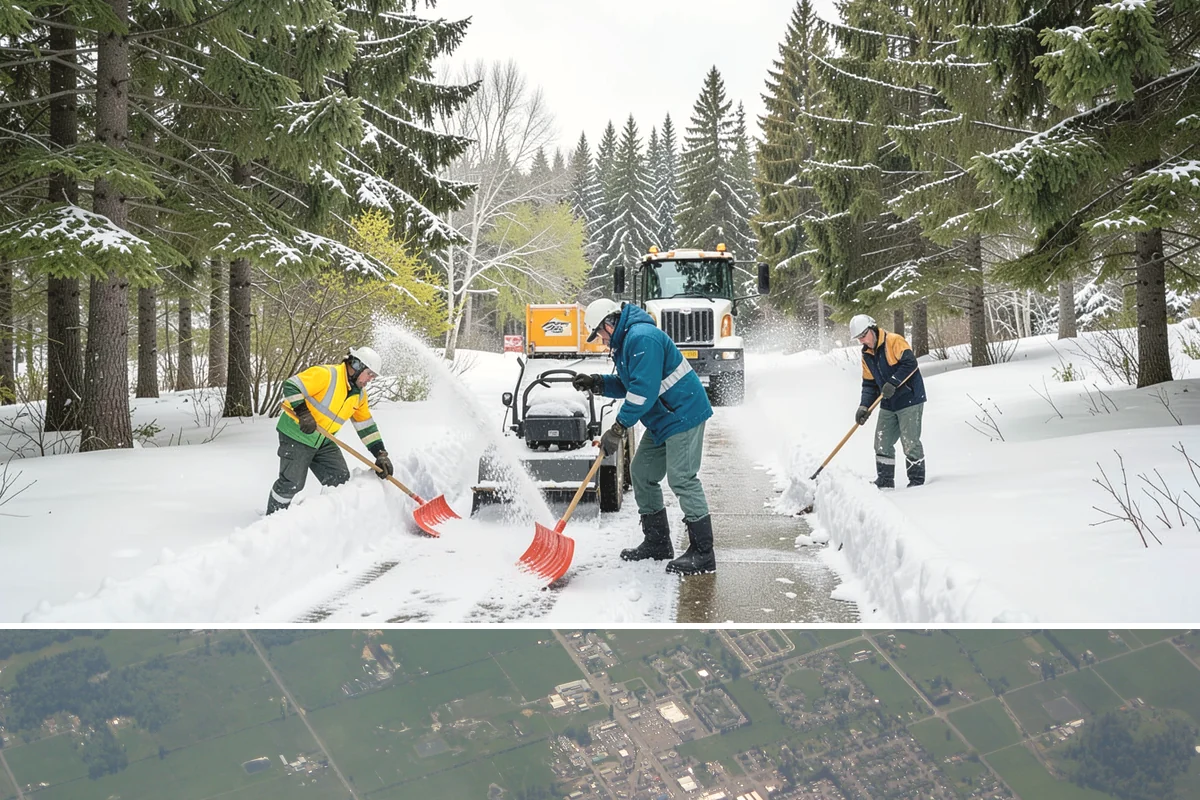 Loader Snow Relocation in Enumclaw, King County, WA - Loader snow relocation is most valuable after major storms when large commercial sites accumulate more snow than smaller...