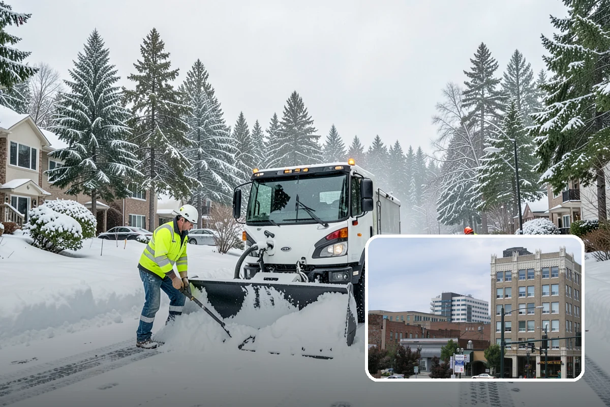 Loader Snow Relocation in Everett, Snohomish County, WA - Moves large snow volumes far faster than trucks