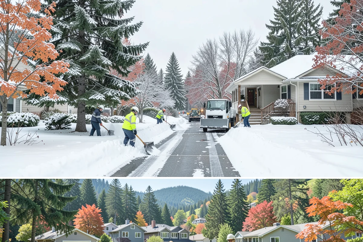 Loader Snow Relocation in Fircrest, Pierce County, WA - Loader snow relocation is most valuable after major storms when large commercial sites accumulate more snow than smaller...