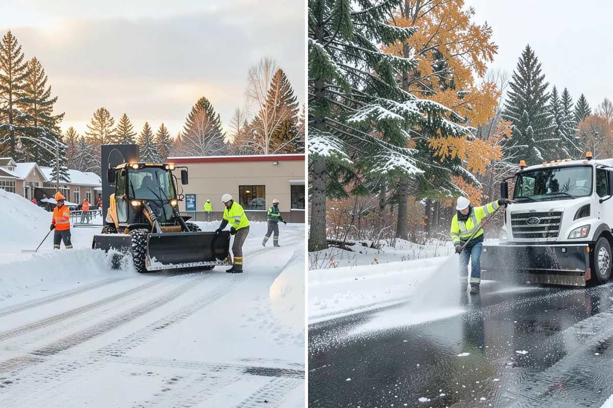 Loader Snow Relocation in Hamilton, Skagit County, WA - Assess site volume and relocation targets