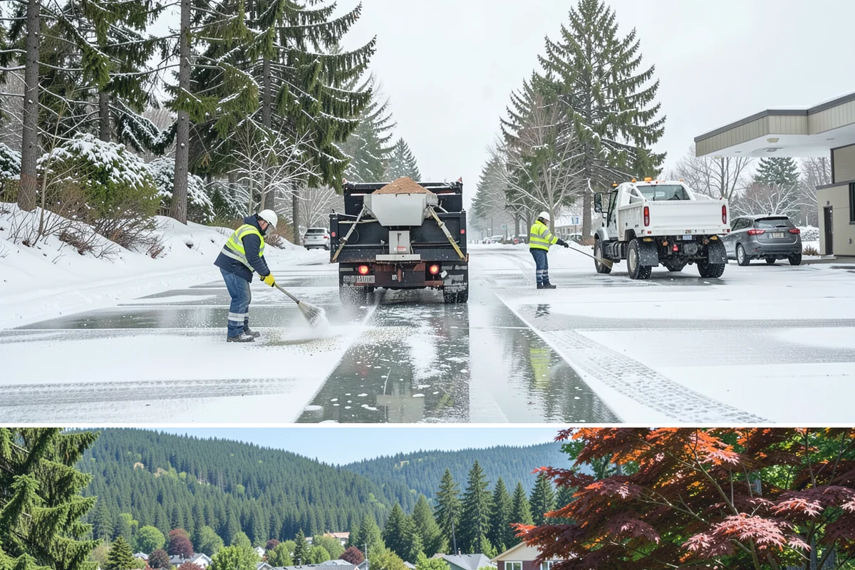 Loader Snow Relocation in Index, Snohomish County, WA - Loader snow relocation is most valuable after major storms when large commercial sites accumulate more snow than smaller...