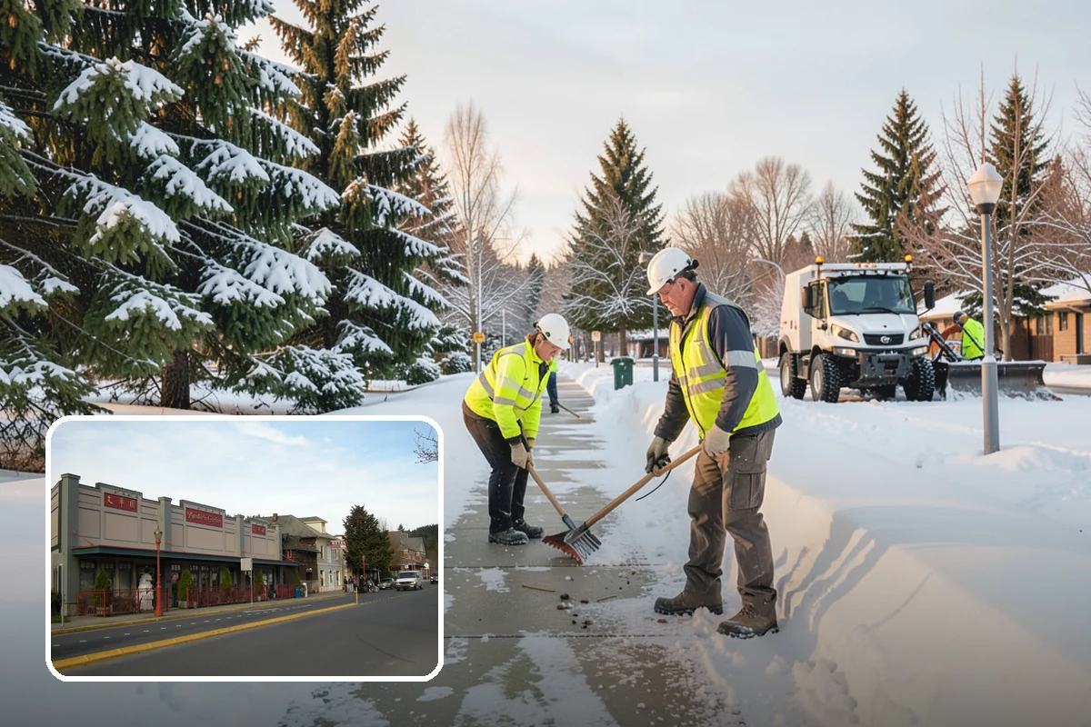Loader Snow Relocation in Issaquah, King County, WA - Moves large snow volumes far faster than trucks