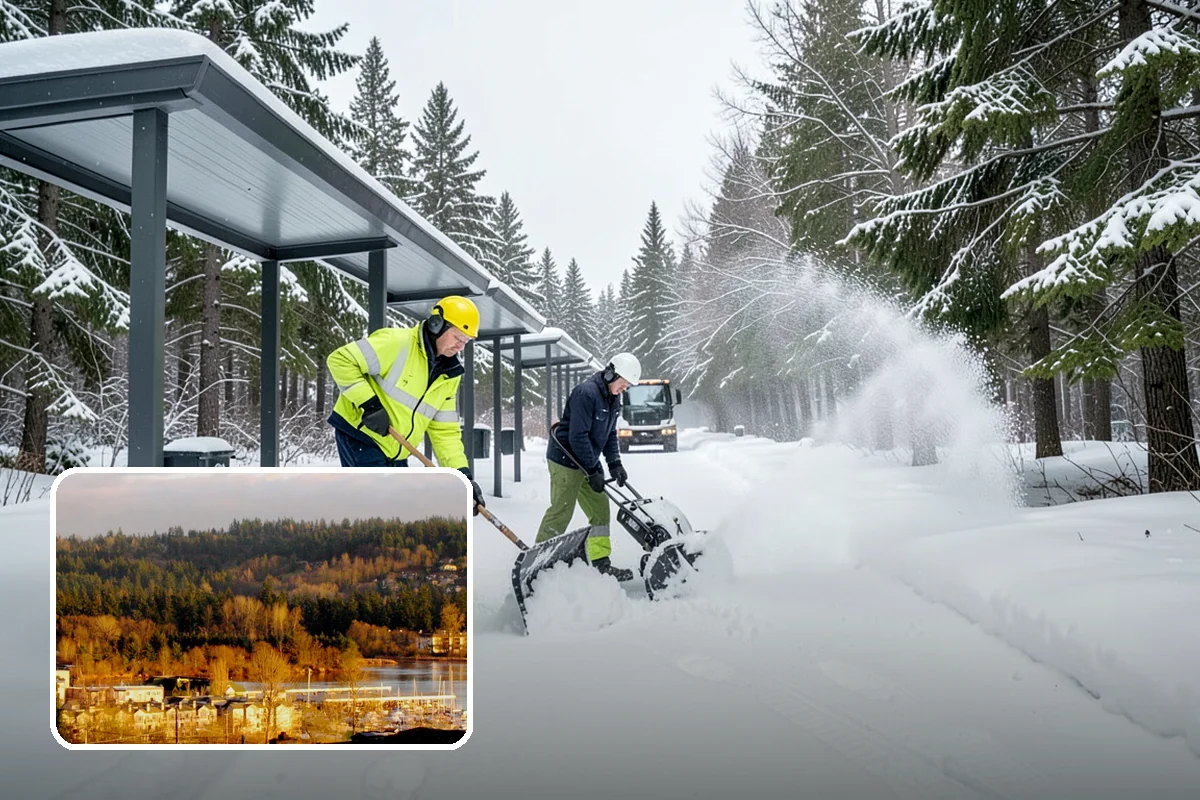 Loader Snow Relocation in Kenmore, King County, WA - Moves large snow volumes far faster than trucks