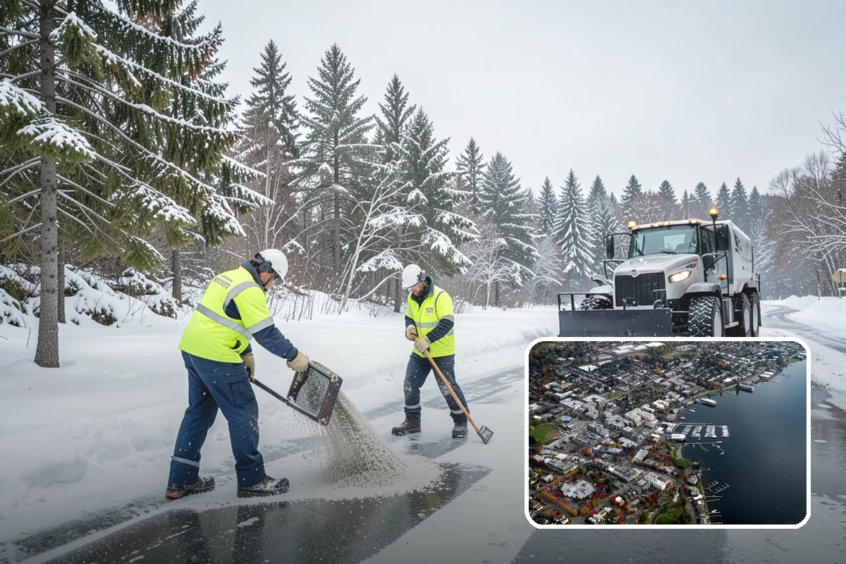 Loader Snow Relocation in Kirkland, King County, WA - Moves large snow volumes far faster than trucks