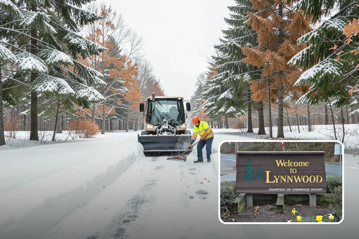 Loader Snow Relocation in Lynnwood, Snohomish County, WA - Moves large snow volumes far faster than trucks