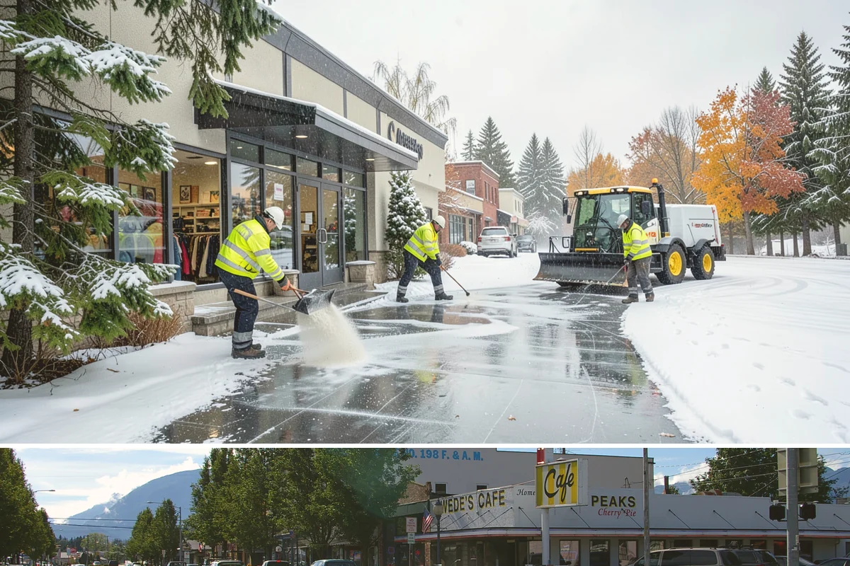 Loader Snow Relocation in North Bend, King County, WA - Loader snow relocation is most valuable after major storms when large commercial sites accumulate more snow than smaller...