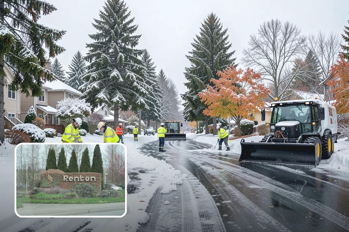 Loader Snow Relocation in Renton, King County, WA - Moves large snow volumes far faster than trucks