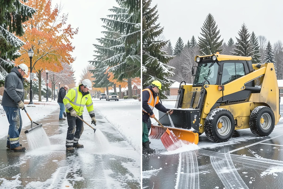 Loader Snow Relocation in Ruston, Pierce County, WA - Assess site volume and relocation targets