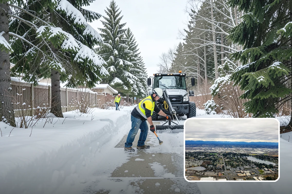 Loader Snow Relocation in SeaTac, King County, WA - Moves large snow volumes far faster than trucks