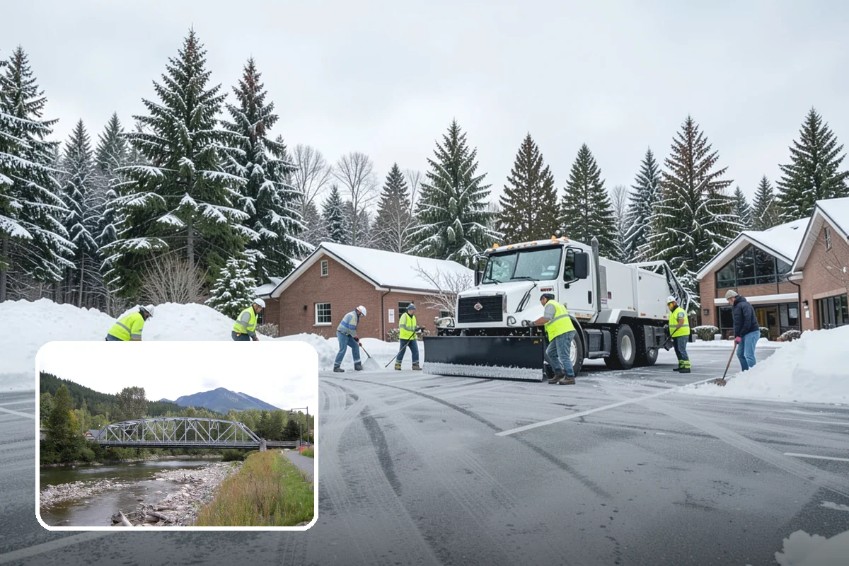 Loader Snow Relocation in Skykomish, King County, WA - Moves large snow volumes far faster than trucks