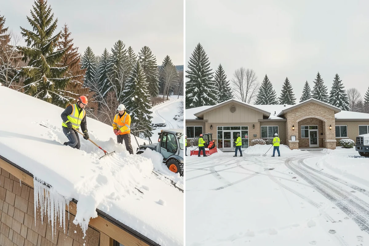 Loader Snow Relocation in Snohomish, Snohomish County, WA - Assess site volume and relocation targets