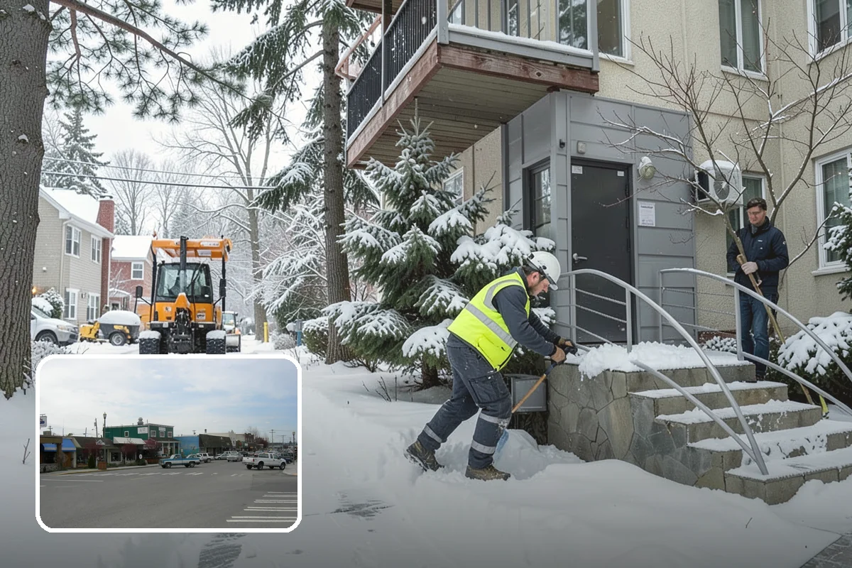 Loader Snow Relocation in Stanwood, Snohomish County, WA - Moves large snow volumes far faster than trucks