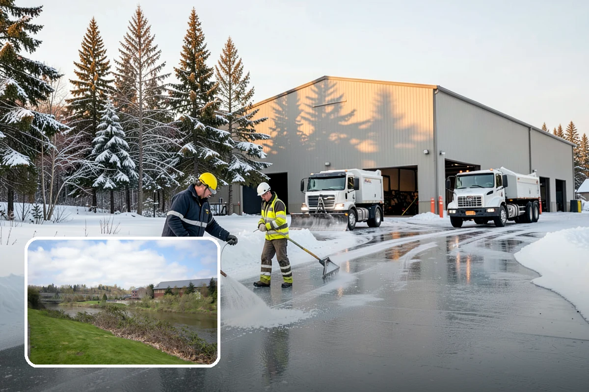 Loader Snow Relocation in Tukwila, King County, WA - Moves large snow volumes far faster than trucks