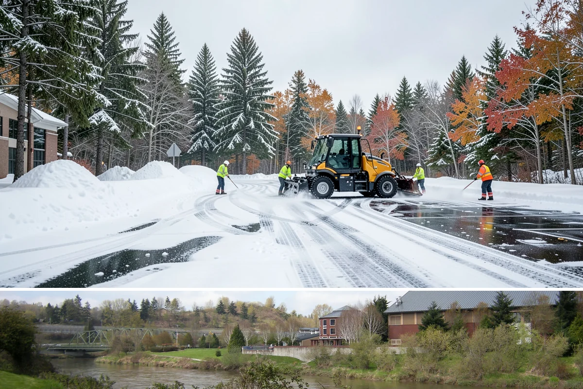 Loader Snow Relocation in Tukwila, King County, WA - Loader snow relocation is most valuable after major storms when large commercial sites accumulate more snow than smaller...