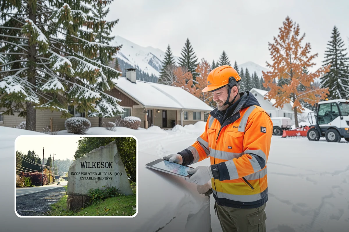 Loader Snow Relocation in Wilkeson, Pierce County, WA - Moves large snow volumes far faster than trucks