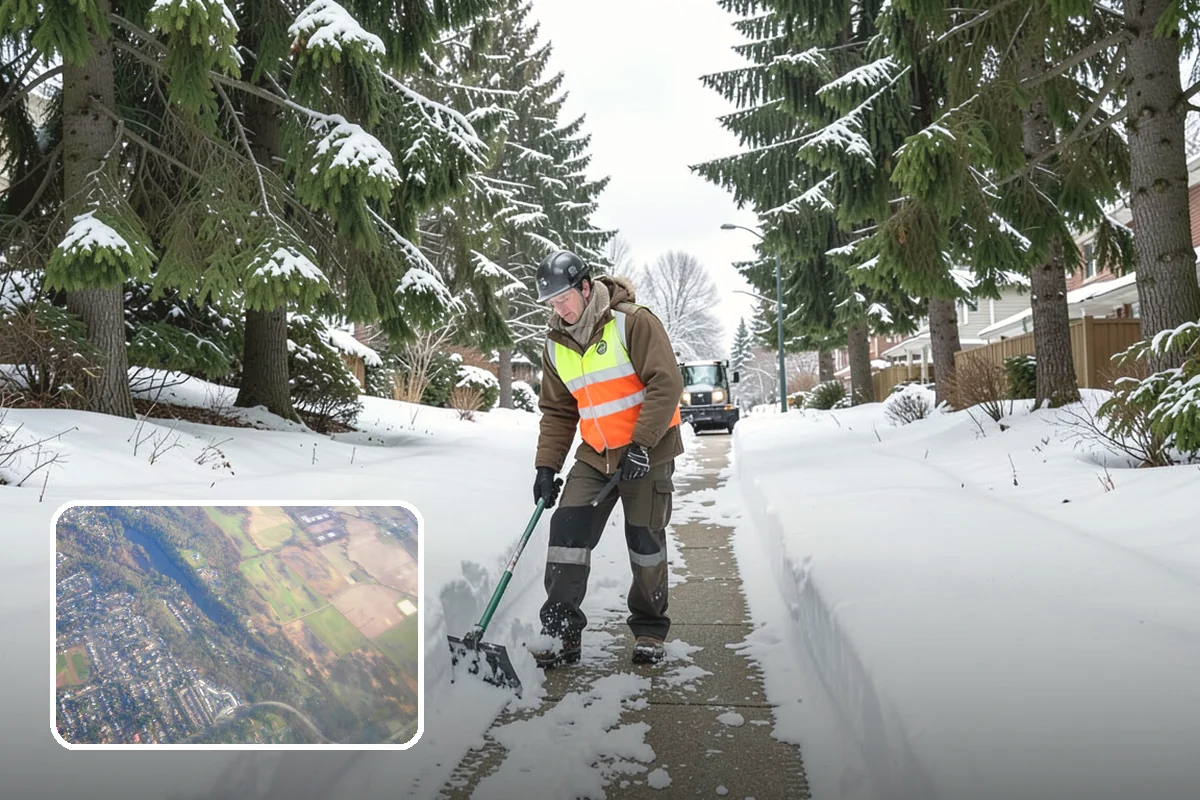Loader Snow Removal in Algona, King County, WA - Capacity for the largest snow volumes