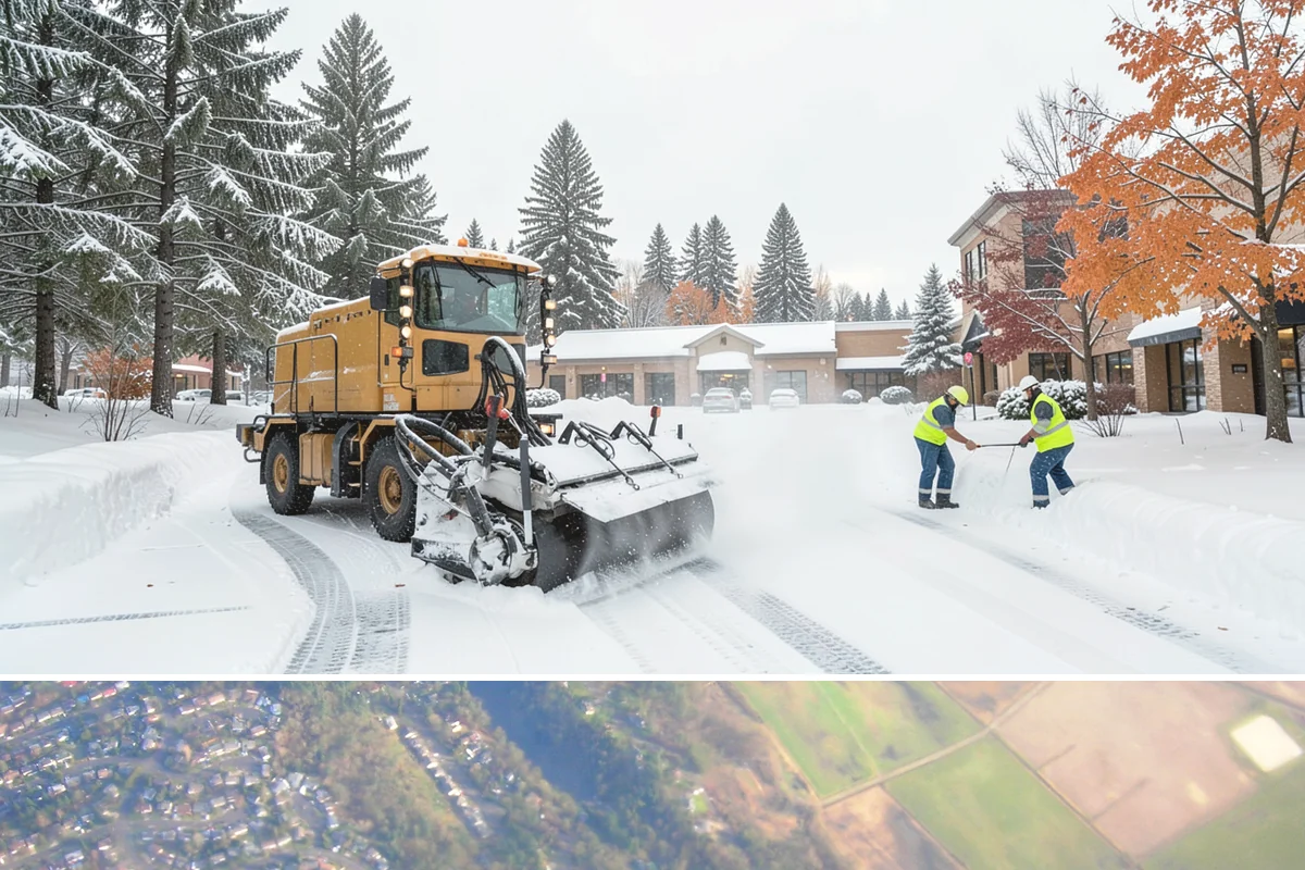 Loader Snow Removal in Algona, King County, WA - Loader work peaks during heavy accumulation events in January and February.