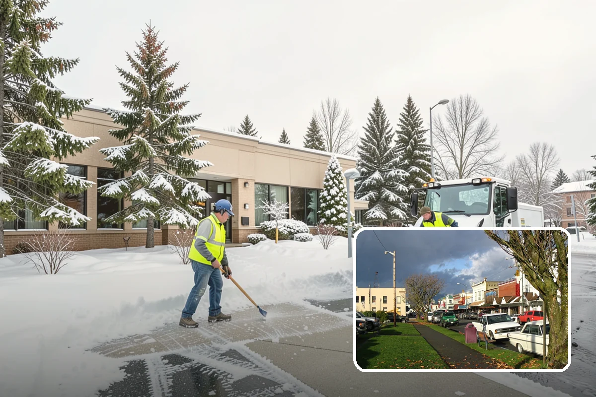 Loader Snow Removal in Arlington, Snohomish County, WA - Capacity for the largest snow volumes