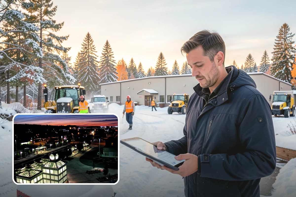 Loader Snow Removal in Auburn, King County, WA - Capacity for the largest snow volumes