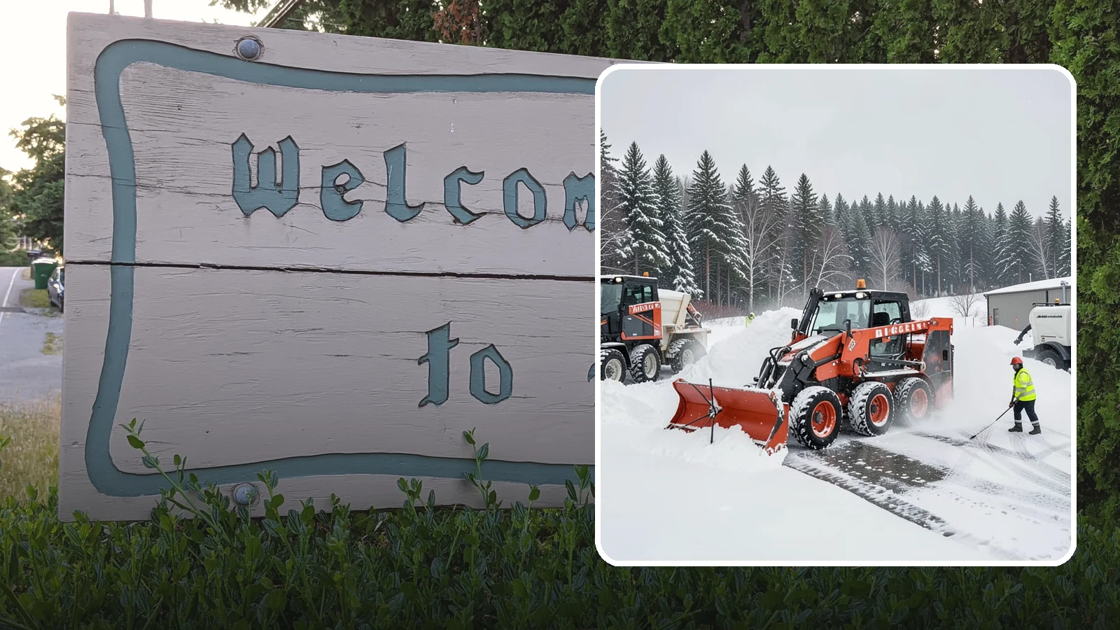 Loader Snow Removal in Brier, Snohomish County, WA - Our wheel loaders move and stockpile large volumes of snow on big lots and industrial properties.