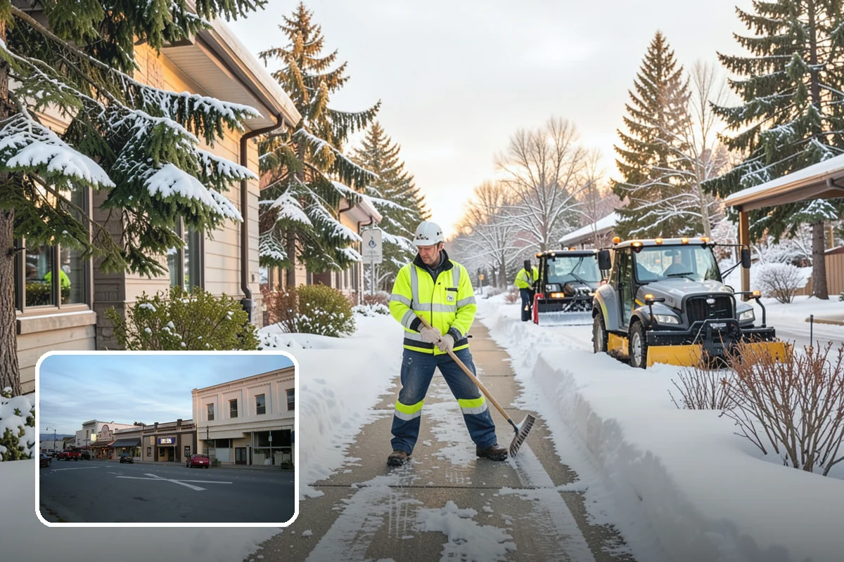 Loader Snow Removal in Burlington, Skagit County, WA - Capacity for the largest snow volumes