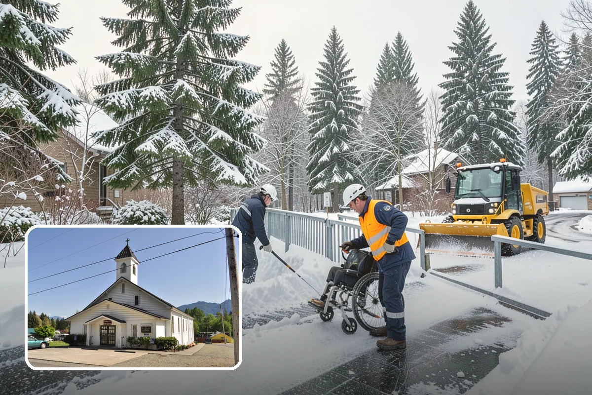 Loader Snow Removal in Concrete, Skagit County, WA - Capacity for the largest snow volumes