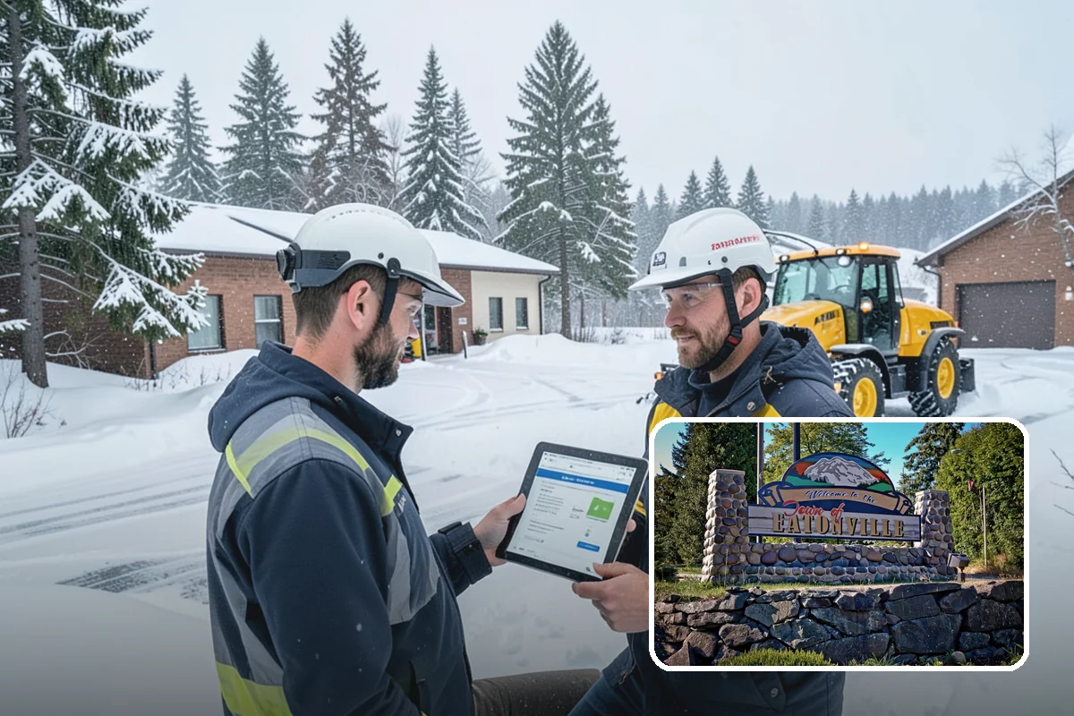 Loader Snow Removal in Eatonville, Pierce County, WA - Capacity for the largest snow volumes