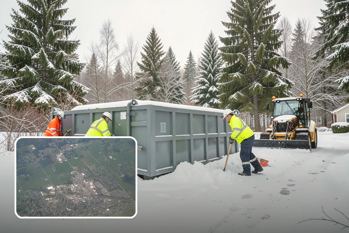 Loader Snow Removal in Enumclaw, King County, WA - Capacity for the largest snow volumes