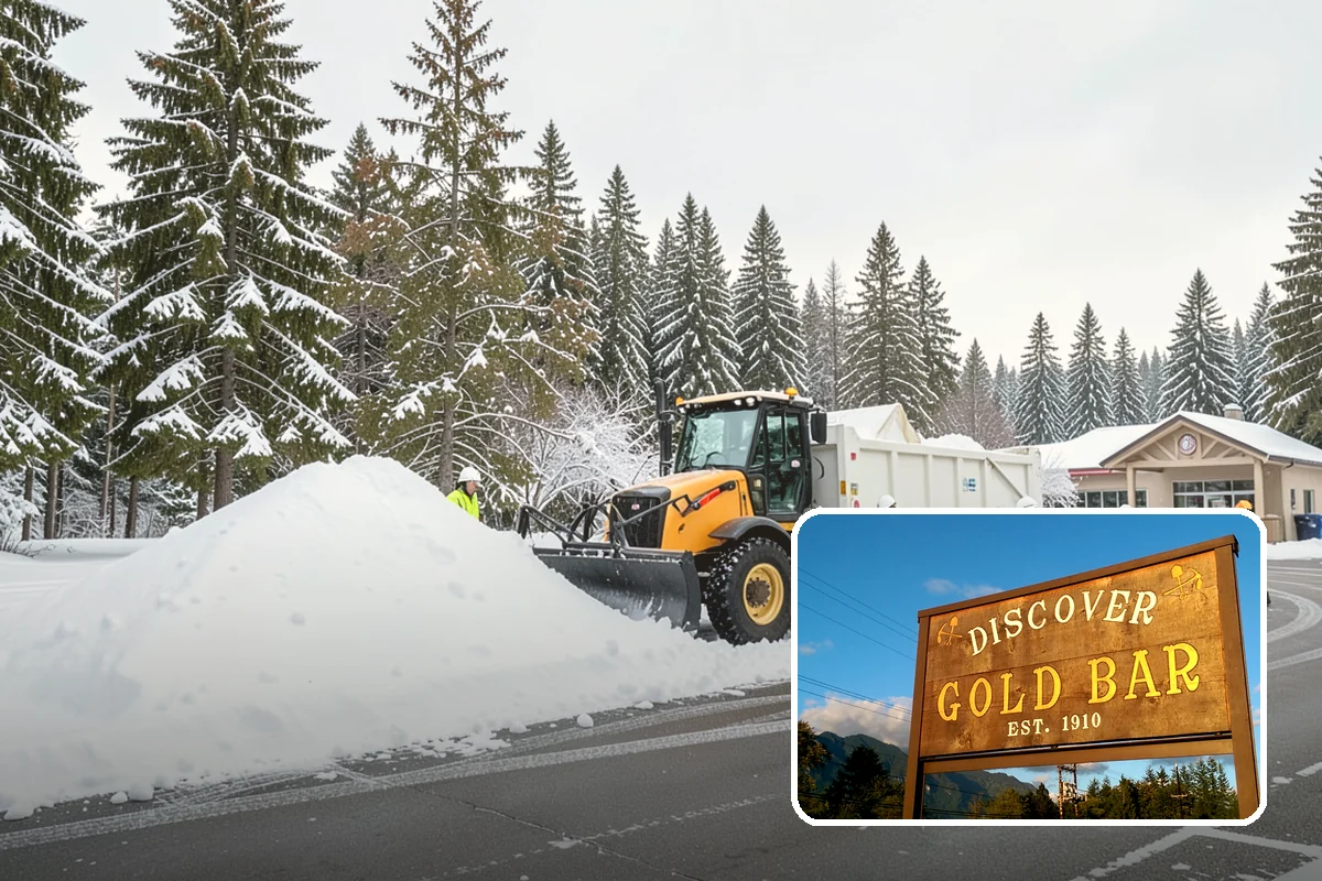 Loader Snow Removal in Gold Bar, Snohomish County, WA - Capacity for the largest snow volumes