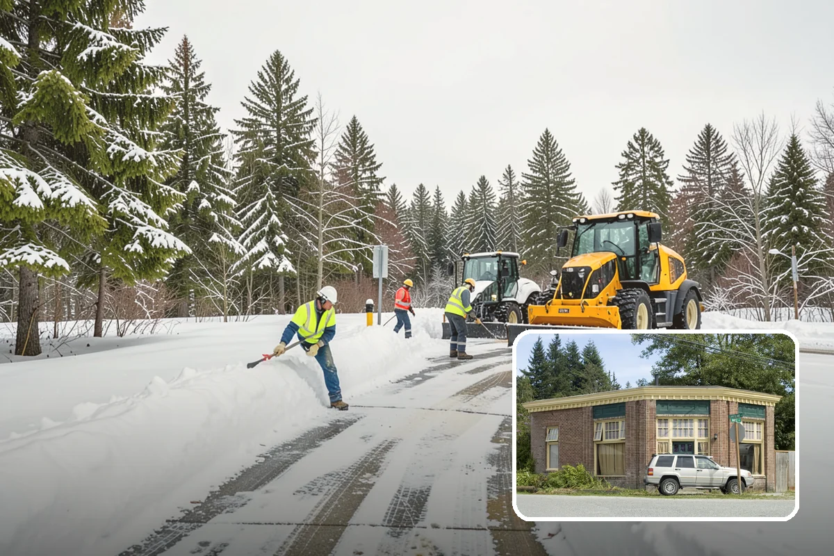 Loader Snow Removal in Hamilton, Skagit County, WA - Capacity for the largest snow volumes