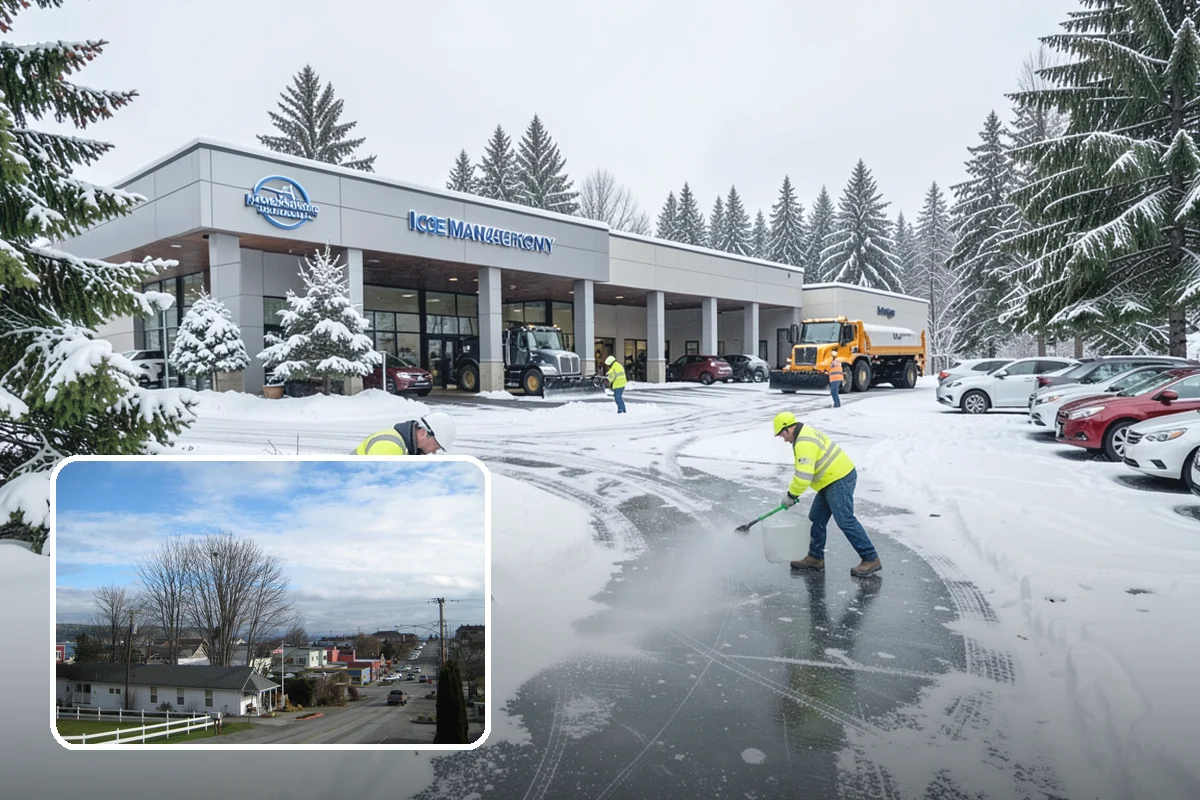 Loader Snow Removal in Langley, Island County, WA - Capacity for the largest snow volumes
