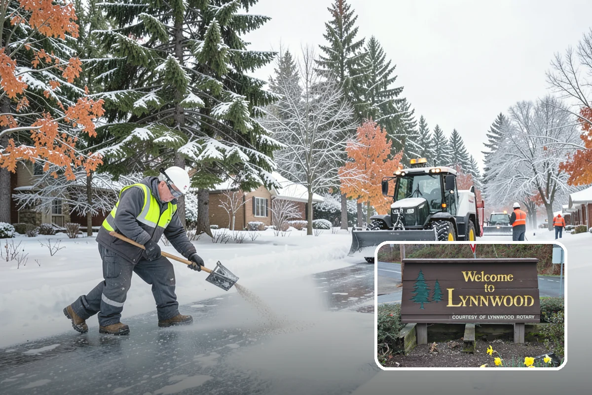 Loader Snow Removal in Lynnwood, Snohomish County, WA - Capacity for the largest snow volumes