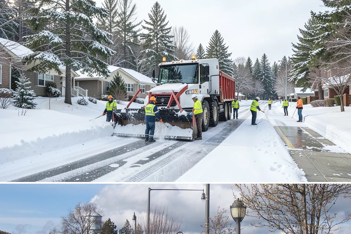 Loader Snow Removal in Marysville, Snohomish County, WA - Loader work peaks during heavy accumulation events in January and February.