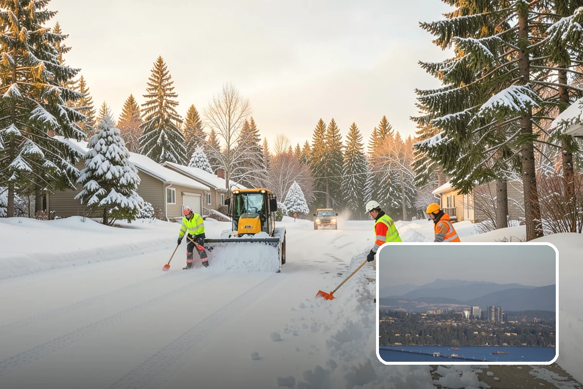 Loader Snow Removal in Medina, King County, WA - Capacity for the largest snow volumes