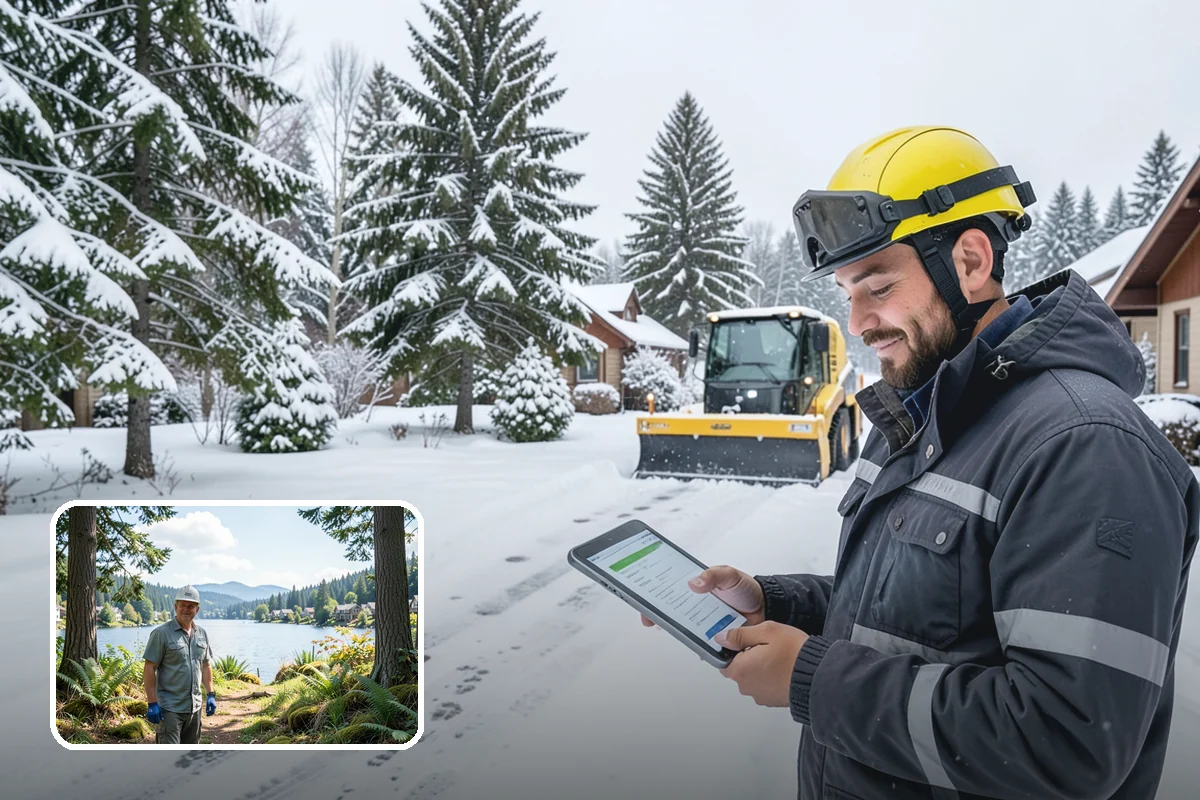Loader Snow Removal in Milton, King County, WA - Capacity for the largest snow volumes