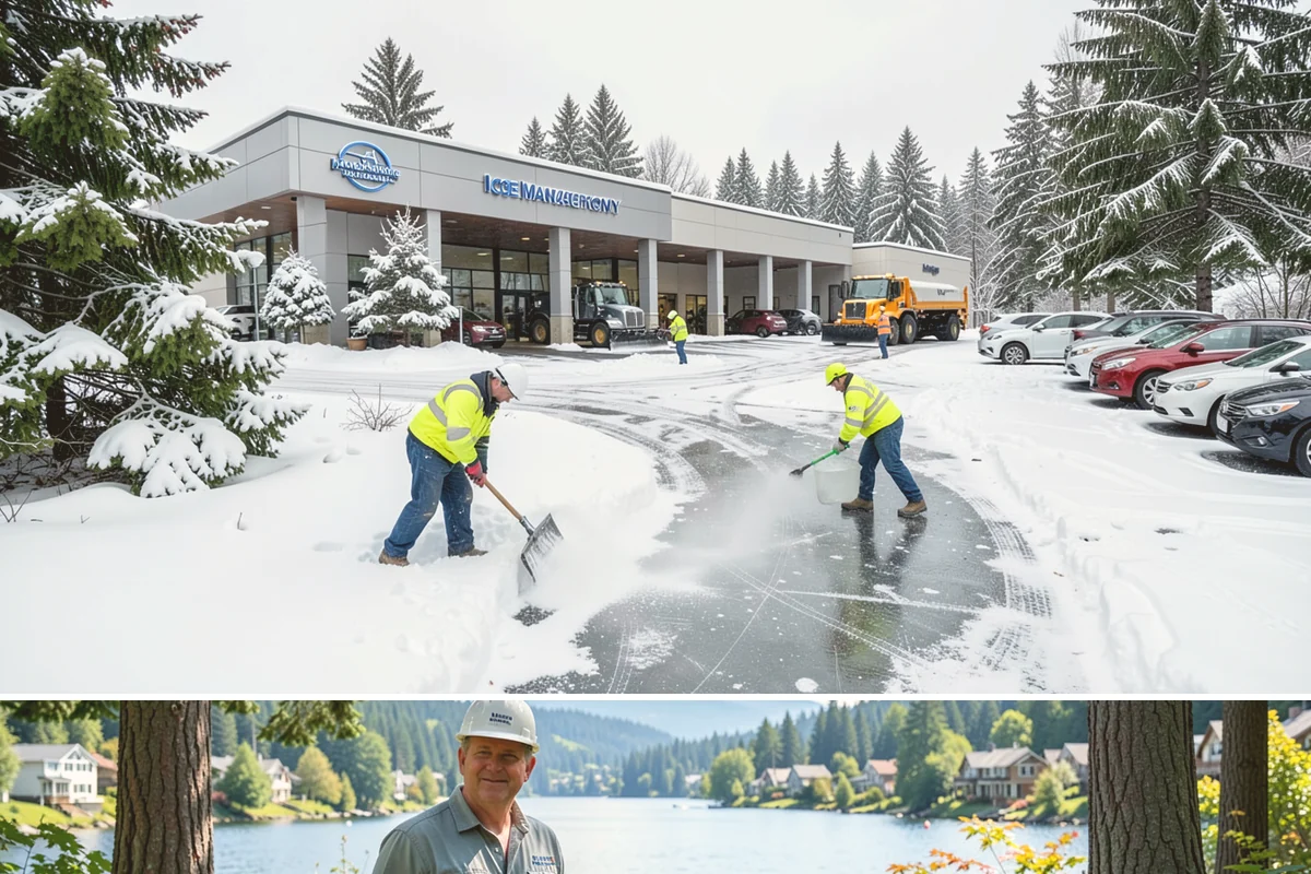 Loader Snow Removal in Milton, King County, WA - Loader work peaks during heavy accumulation events in January and February.