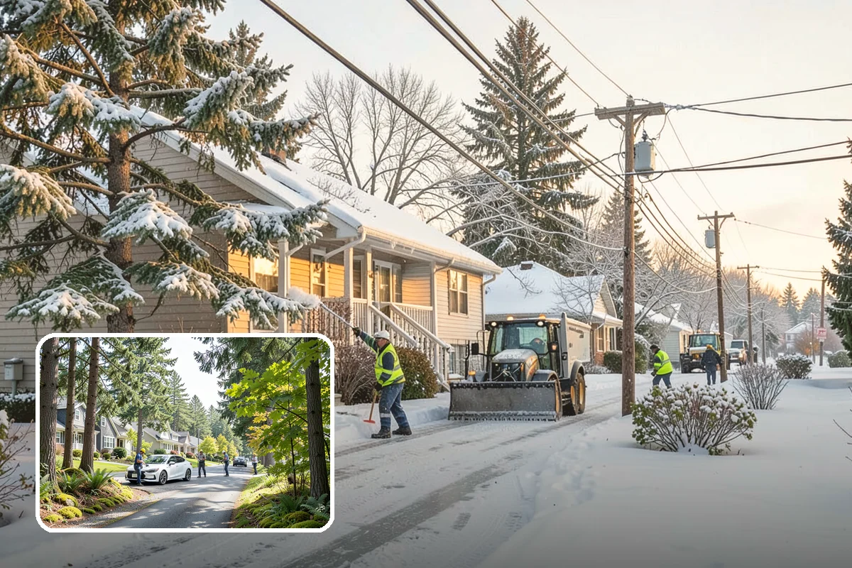 Loader Snow Removal in Normandy Park, King County, WA - Capacity for the largest snow volumes